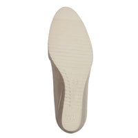 Tamaris Womens Tamaris Womens Beige Wedge Shoe 1-22323-44