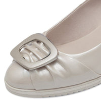 Tamaris Womens Tamaris Womens Beige Wedge Shoe 1-22323-44