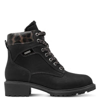 Tamaris Womens Tamaris Womens Black Lace Up Ankle Boot 1-26266-43