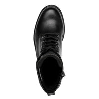 Tamaris Womens Tamaris Womens Black Lace Up High Ankle Boots 1-25236-43
