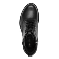 Tamaris Womens Tamaris Womens Black Lace Up High Ankle Boots 1-25273-45