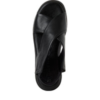 Tamaris Womens Tamaris Womens Black Sandal 1-28303-44