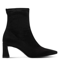 Tamaris Womens Tamaris Womens Black Side Zip High Ankle Boots 1-25315-45