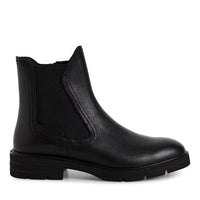 Tamaris Womens Tamaris Womens Black Side Zip High Ankle Boots 1-25422-45
