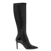 Tamaris Womens Tamaris Womens Black Side Zip High Knee Boot 1-25556-45