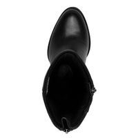 Tamaris Womens Tamaris Womens Black Side Zip Knee Boots 1-25515-41
