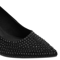 Tamaris Womens Tamaris Womens Black Slip On High Heel Sandal 1-22468-47
