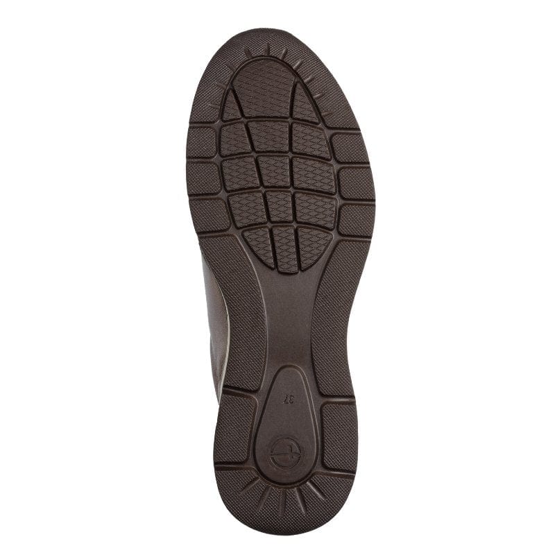 Tamaris Womens Tamaris Womens Bronze Lace Up Fashion Trainer 1-23711-42