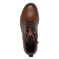 Tamaris Womens Tamaris Womens Brown Lace Up Ankle Boots 1-25133-45
