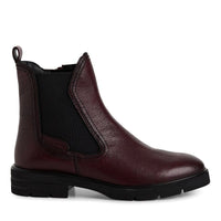 Tamaris Womens Tamaris Womens Brown Side Zip High Ankle Boots 1-25422-45