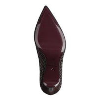 Tamaris Womens Tamaris Womens Brown Slip On High Heel Sandal 1-22468-47