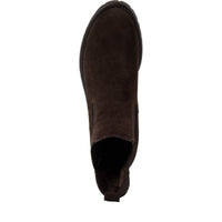 Tamaris Womens Tamaris Womens Brown Socks Ankle Boot 1-25427-41