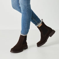 Tamaris Womens Tamaris Womens Brown Socks Ankle Boot 1-25427-41