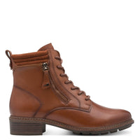 Tamaris Womens Tamaris Womens Brown Zipper High Ankle Boots 1-25910-45