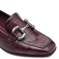 Tamaris Womens Tamaris Womens Burgundy Slip On Block Heels Shoes 1-24316-43