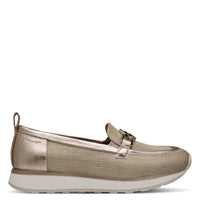 Tamaris Womens Tamaris Womens Gold Slip-on Shoes 1-24750-44