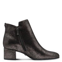 Tamaris Womens Tamaris Womens Grey Side Zip High Ankle Boots 1-25354-43