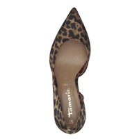Tamaris Womens Tamaris Womens Leopard Court Shoe  1-22457-44