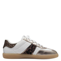 Tamaris Womens Tamaris Womens Leopard Lace-up Shoe 1-23624-43