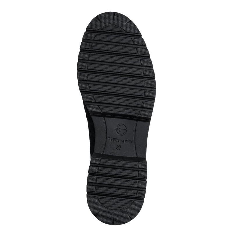 Tamaris Womens Tamaris Womens Navy Slip On Leather Shoes 1-24722-43