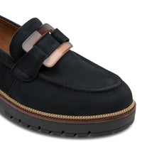 Tamaris Womens Tamaris Womens Navy Slip On Leather Shoes 1-24722-43
