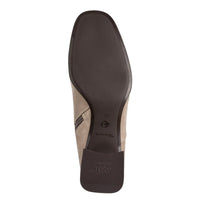 Tamaris Womens Tamaris Womens Taupe Side Zip Knee Boots 1-25520-45