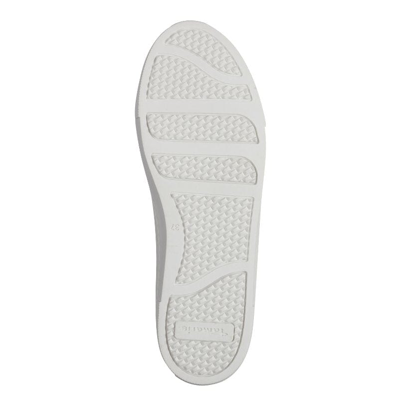Tamaris Womens Tamaris Womens White Comfort Trainer 1-23751-44