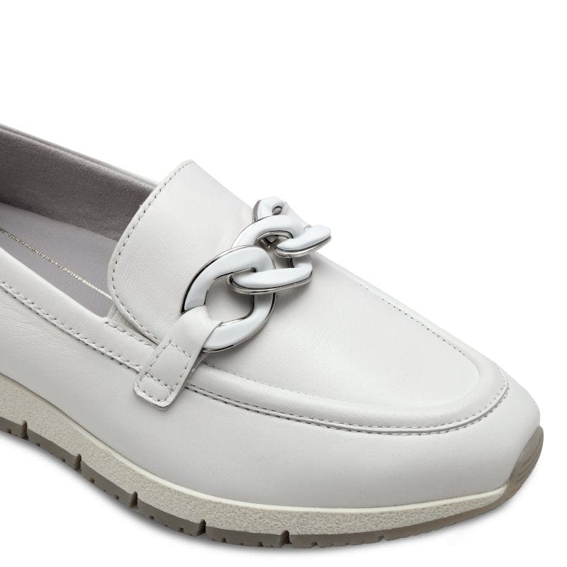 Tamaris Womens Tamaris Womens White Slip-on Shoes 1-24711-42