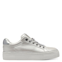 Tamaris Womens WHITE / 4UK Tamaris Womens White Comfort Trainer 1-23751-44