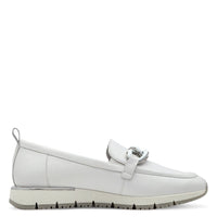 Tamaris Womens WHITE / 4UK Tamaris Womens White Slip-on Shoes 1-24711-42