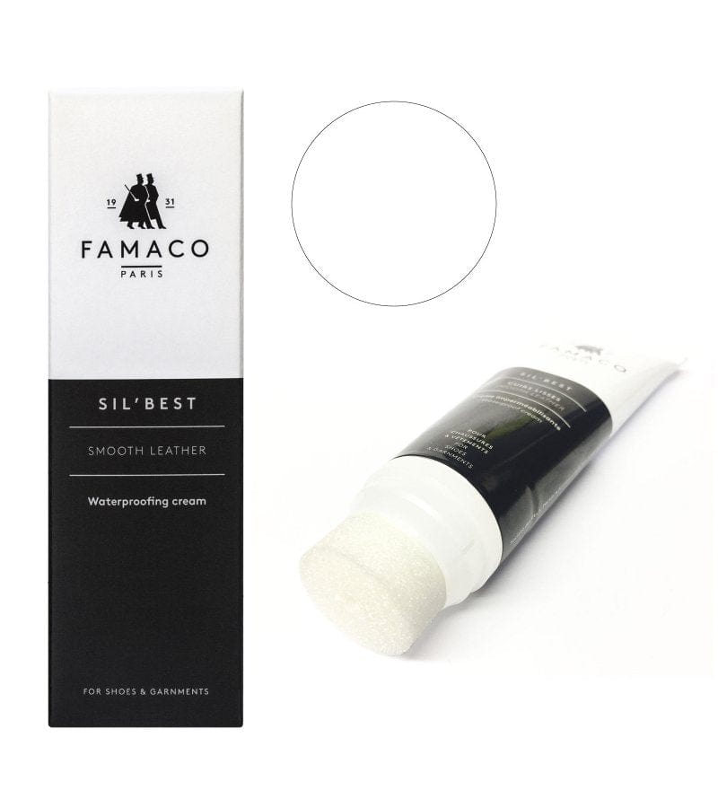 Victor De Banke Shoe Care ONE SIZE / WHITE Famaco By Victor De Banke Sil'Best Waterproof Leather Shoe Cream White - F1480398