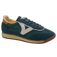 Victoria Womens GREEN / 4UK Victoria Womens Green Lace-up Fashion Trainer - 1158101
