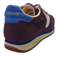 Victoria Womens Victoria Womens Burgundy Lace-up Fashion Trainer - 1158101