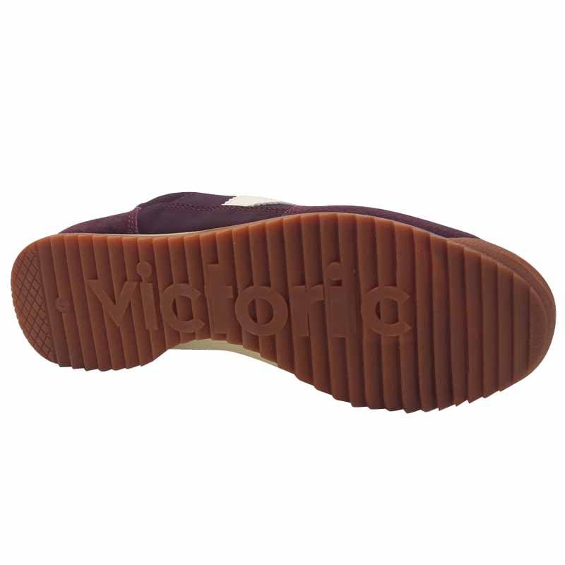 Victoria Womens Victoria Womens Burgundy Lace-up Fashion Trainer - 1158101