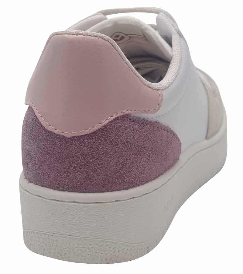 Victoria Womens Victoria Womens Lace Up Suede Leather White Fashion Trainer - 1258229