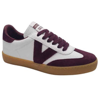 Victoria Womens WHITE / 4UK Victoria Womens White Lace-up Fashion Trainer - 1126207