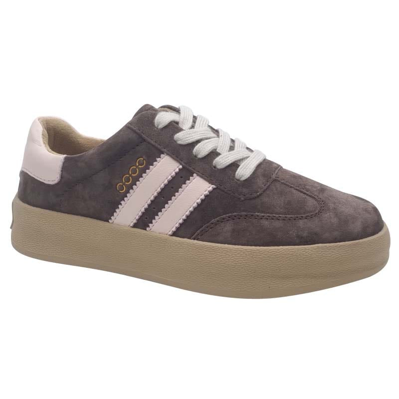 Zanni & Co Womens BROWN / 3UK Drilleys Brown Chunky Outsole Lace Up Fashion Trainer - Thirty Three