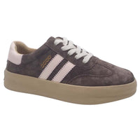 Zanni & Co Womens BROWN / 3UK Drilleys Brown Chunky Outsole Lace Up Fashion Trainer - Thirty Three