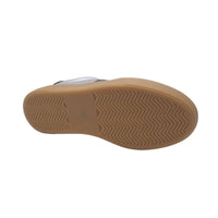 Zanni & Co Womens Drilleys Silver V Design Trainer - Ninety