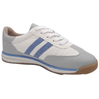 Zanni & Co Womens Drilleys Womens Blue Addidas Inspired Trainer - Seventy Three