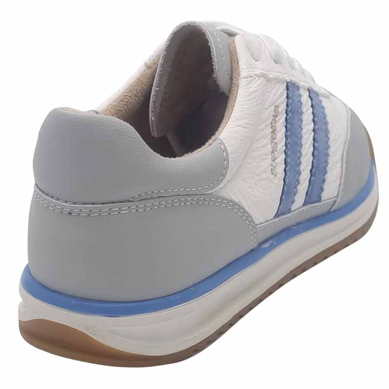 Zanni & Co Womens Drilleys Womens Blue Addidas Inspired Trainer - Seventy Three