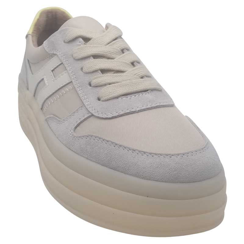 Zanni & Co Womens Drilleys Womens Chunky Beige Outsole Fashion Trainer - Ninety Three