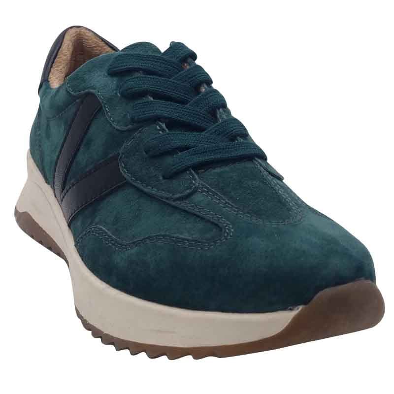 Zanni & Co Womens Drilleys Womens Green Comfort Trainer - Fourty Six