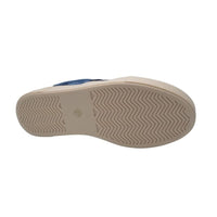 Zanni & Co Womens Drilleys Womens Navy Blue Lace-Up Trainer - Eighty