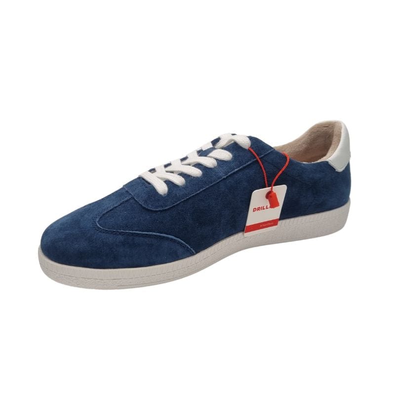 Zanni & Co Womens Drilleys Womens Navy Low Profile Trainer - Fifty Three