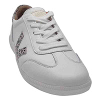 Zanni & Co Womens Drilleys Womens White Chunky Outsole Trainer - Fifty