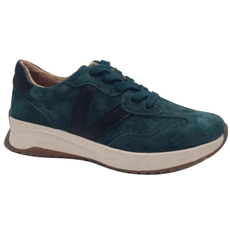 Zanni & Co Womens GREEN / 3UK Drilleys Womens Green Comfort Trainer - Fourty Six