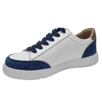 Zanni & Co Womens NAVY / 3UK Drilleys Womens Navy Combo Fashion Trainer - Eighty One