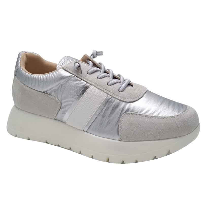 Zanni & Co Womens SILVER / 3UK Zanni & Co Womens Lightweight Silver Fashion Trainer - Rakhakot