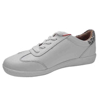 Zanni & Co Womens WHITE / 3UK Drilleys Womens White Chunky Outsole Trainer - Fifty